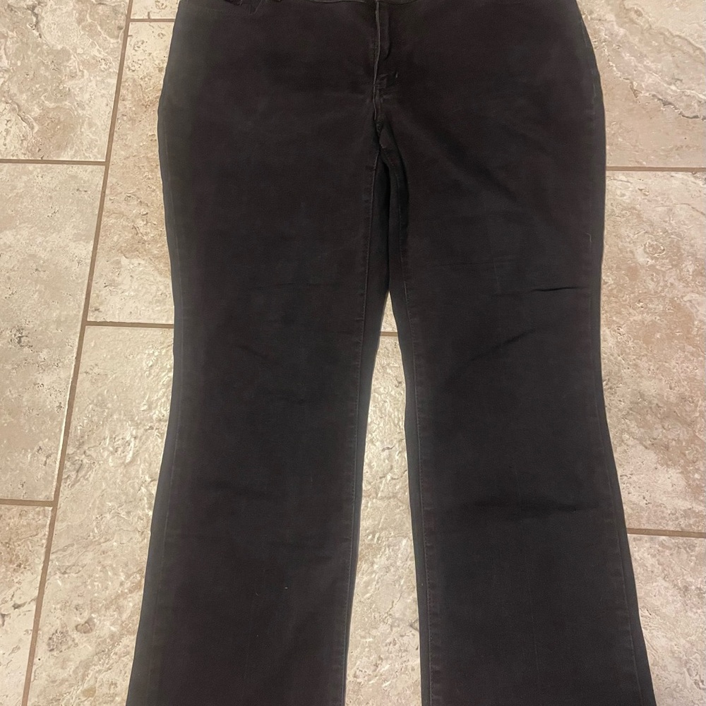 Women's Black Flare Jeans
